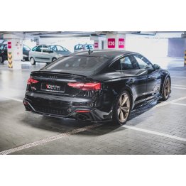 Накладки сплиттеры на пороги на Audi RS5 B9 рестайл